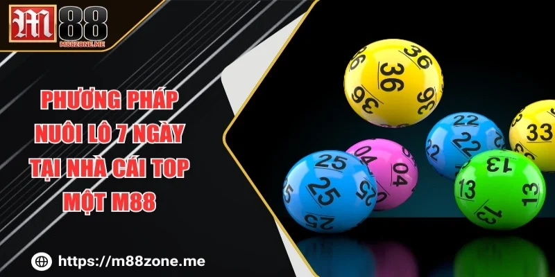 Phương Pháp Nuôi Lô 7 Ngày Tại Nhà Cái Top Một M88